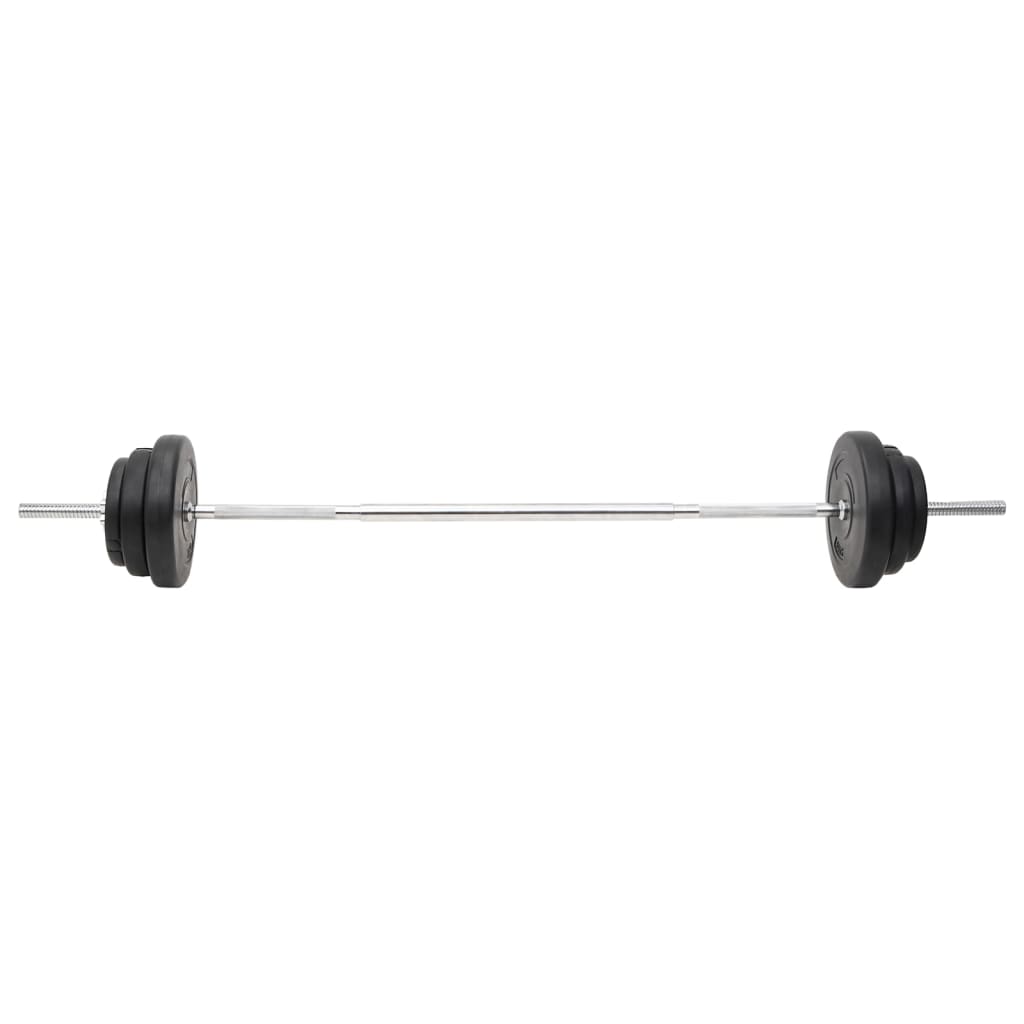 vidaXL Halterset met gewichten 90 kg
