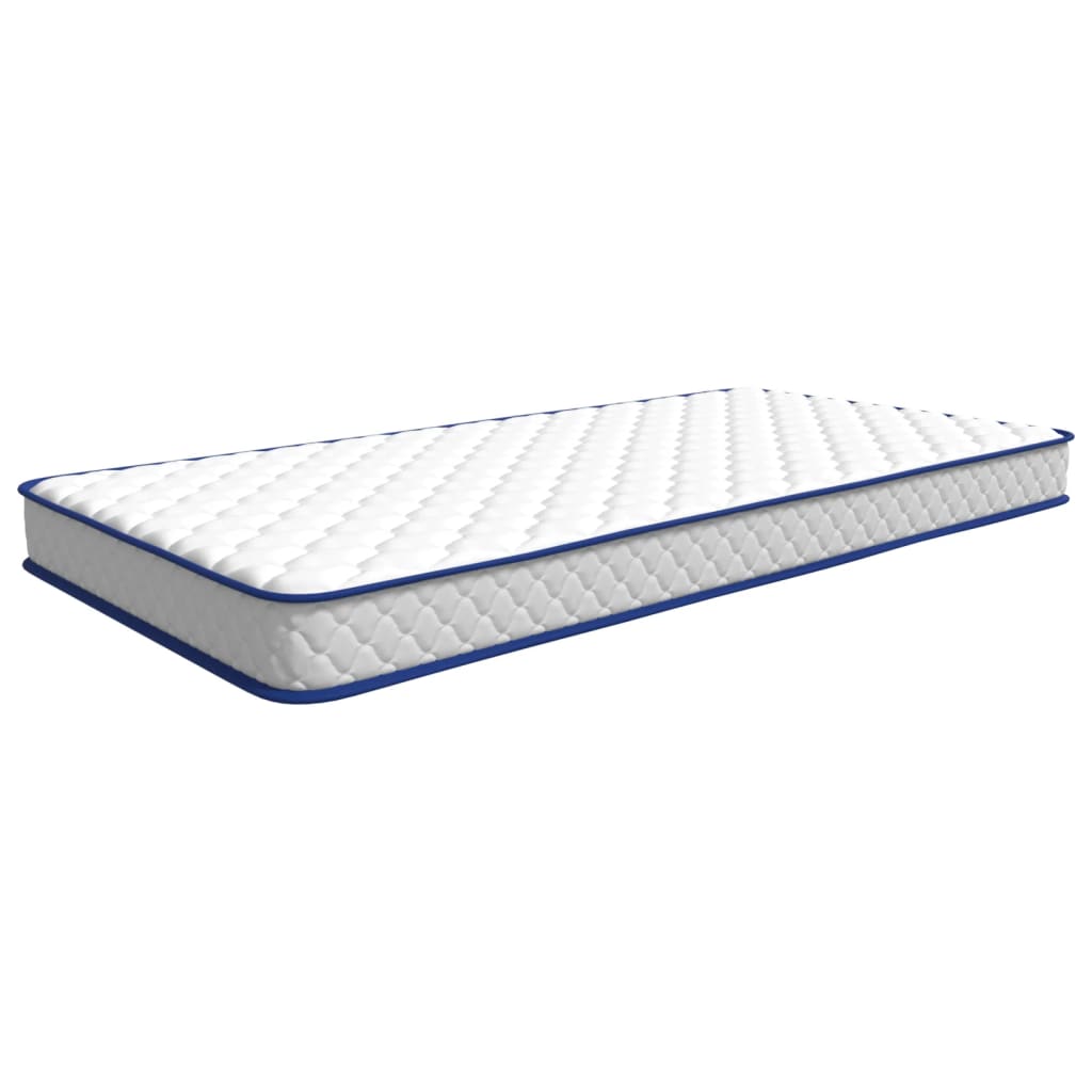 vidaXL Traagschuimmatras 100x200x17 cm wit