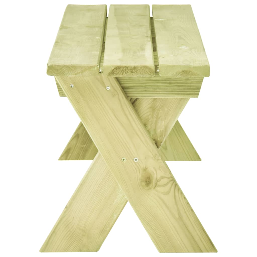 vidaXL Tuinbank 170 cm geïmpregneerd grenenhout
