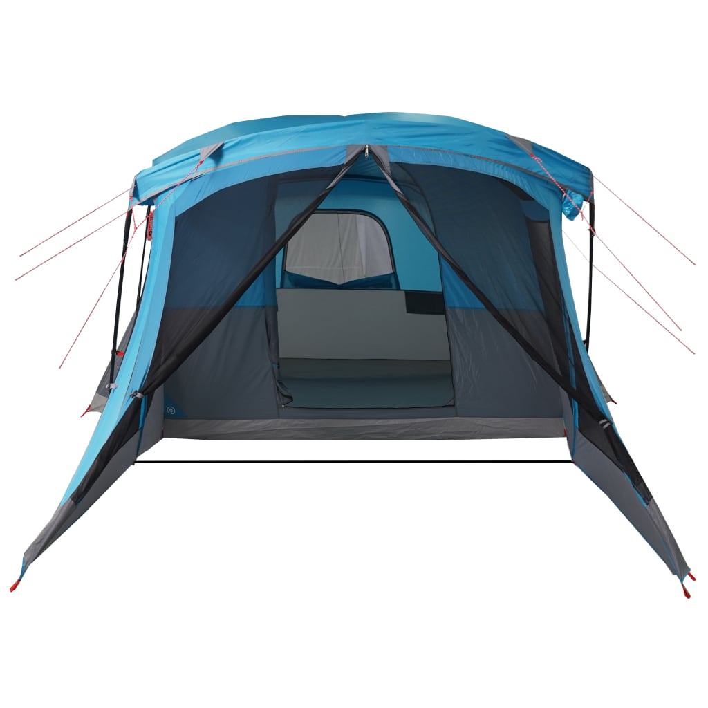 vidaXL Tent met luifel 4-persoons waterdicht blauw