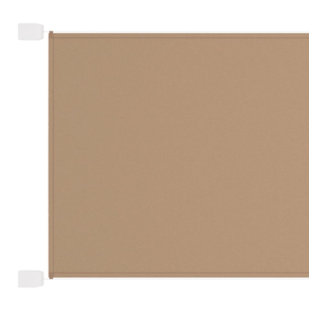 vidaXL Luifel verticaal 250x360 cm oxford stof taupe