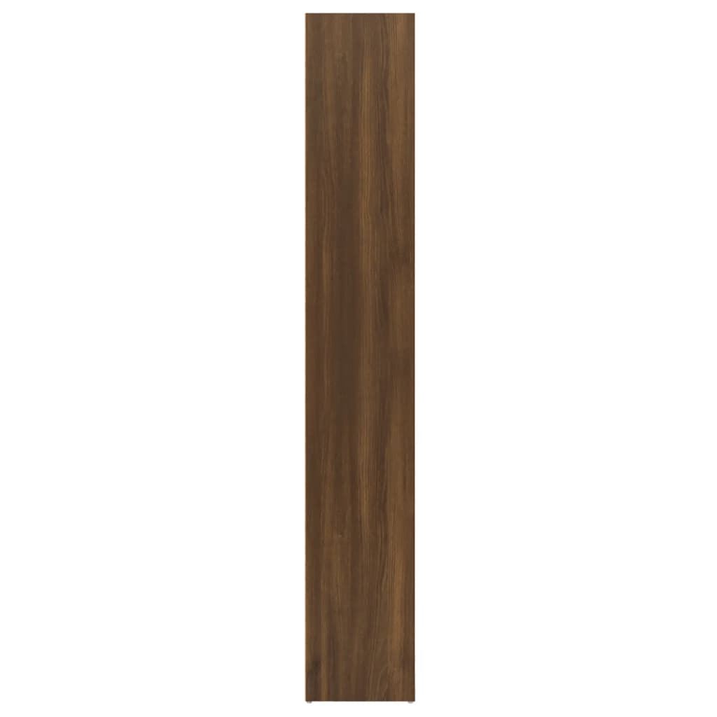 vidaXL Boekenkast 40x30x189 cm bewerkt hout bruin eikenkleur
