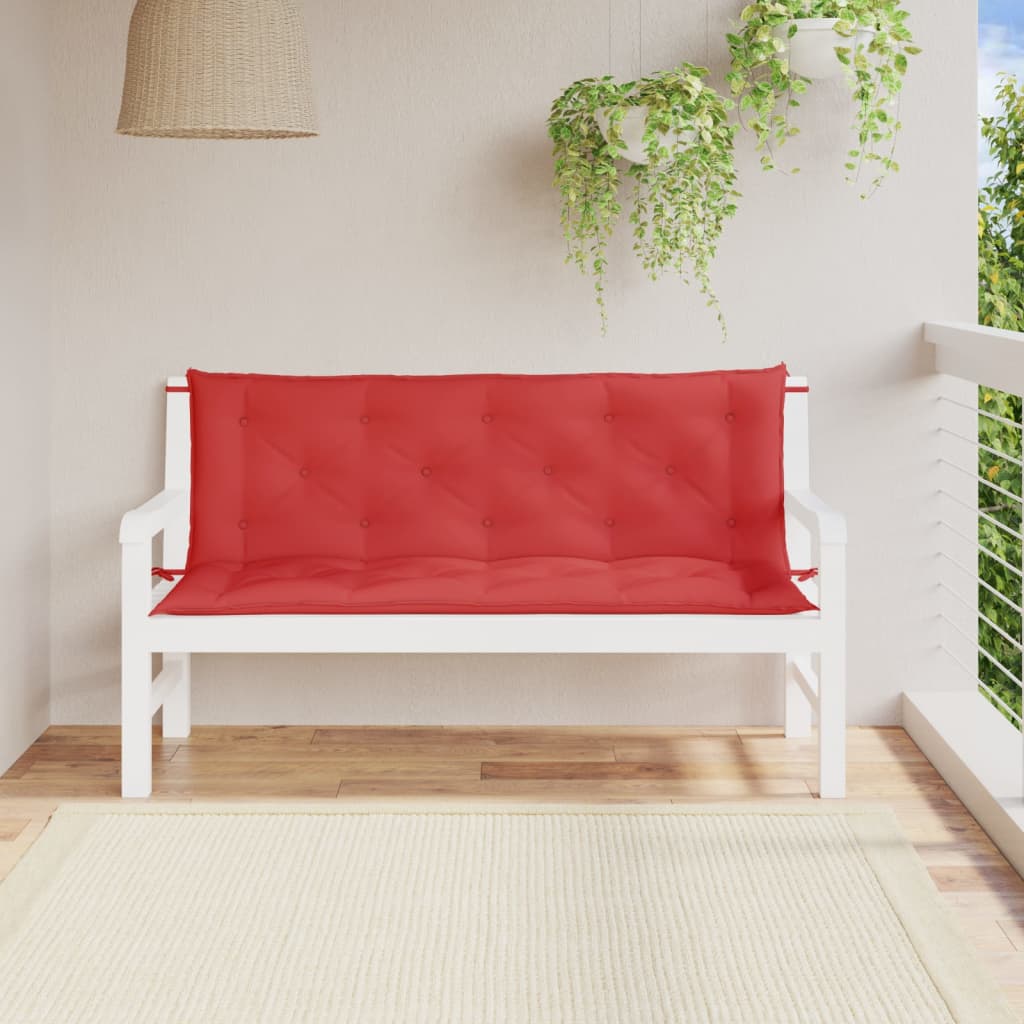 vidaXL Kussen voor schommelstoel 150 cm stof rood