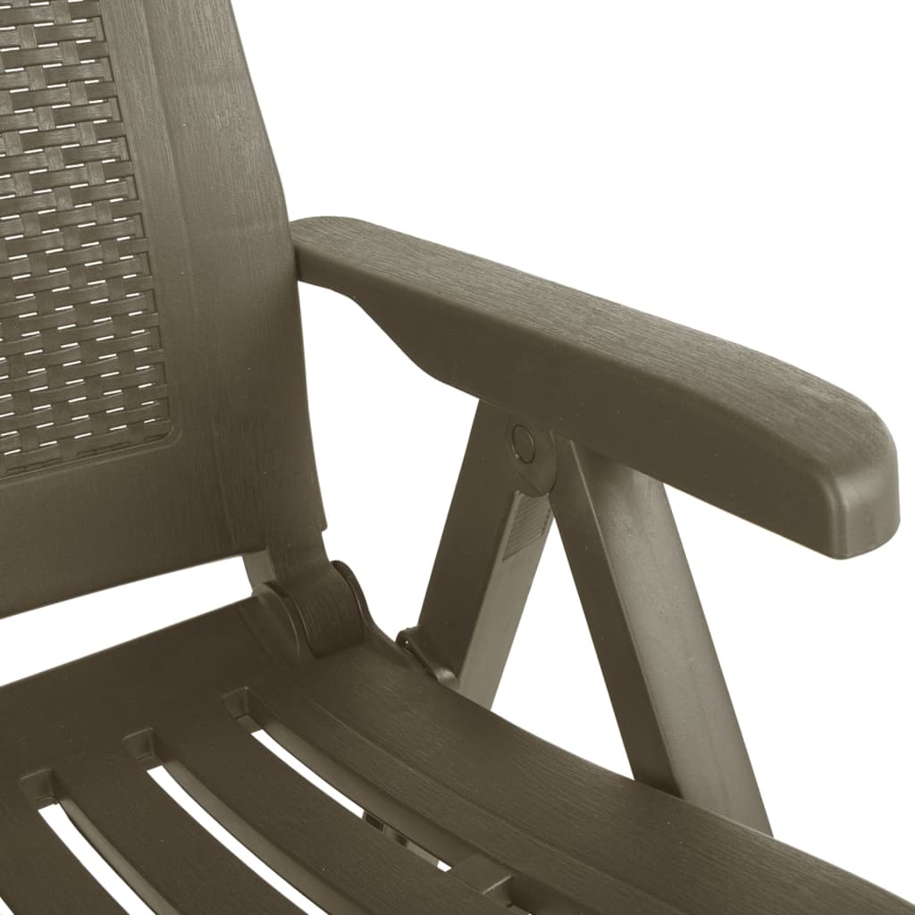 Tuinstoelen 2 st verstelbaar poly rattan beige kopen