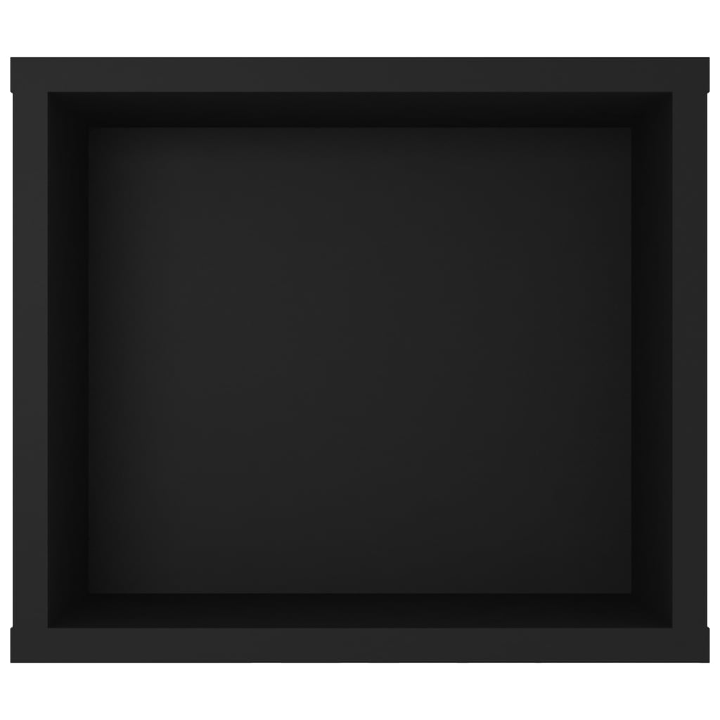 vidaXL Tv-hangmeubel 100x30x26,5 cm spaanplaat zwart
