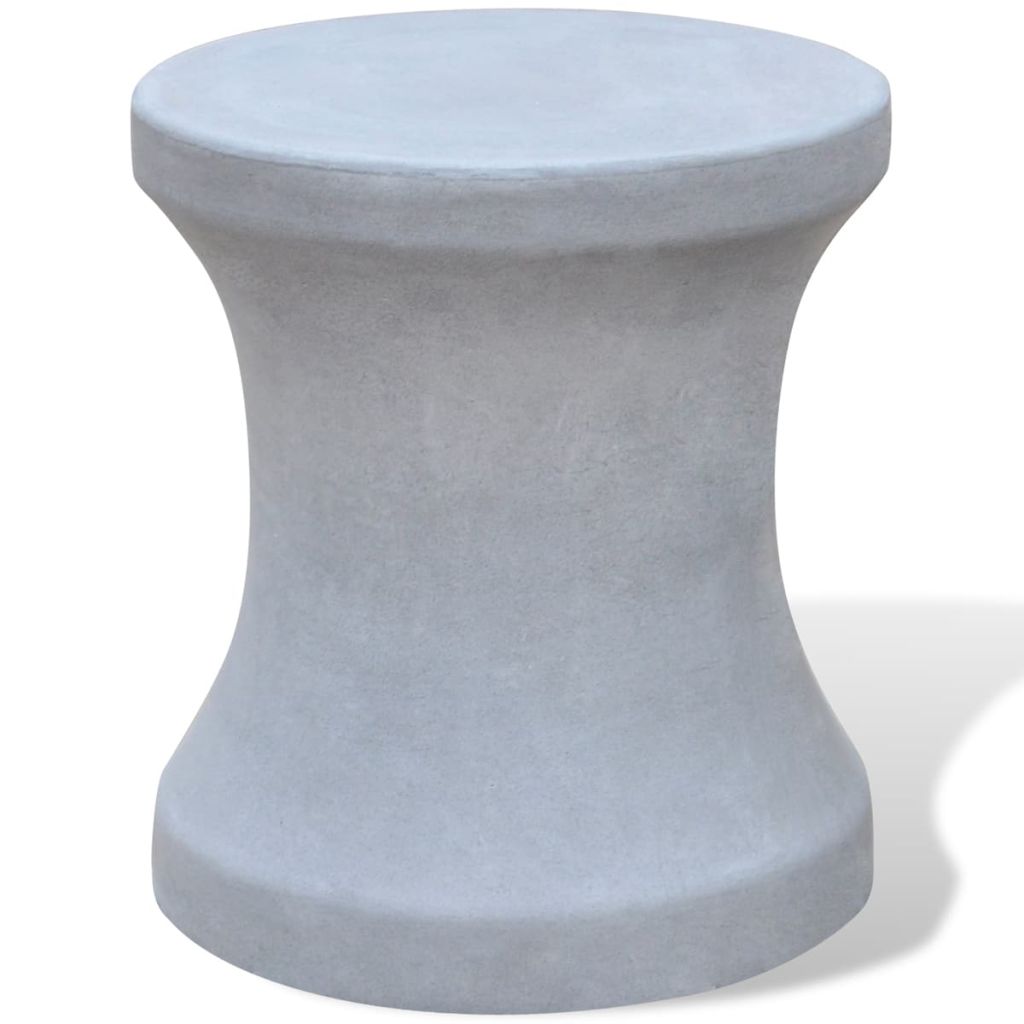 vidaXL 3-delige Bistroset beton grijs