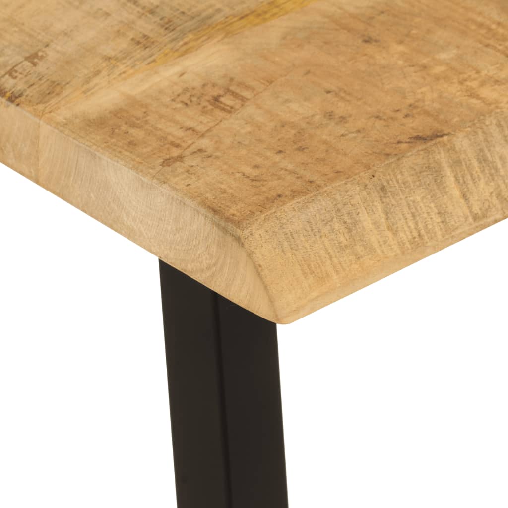 vidaXL - Bankje - Bruin - Acaciahout - 110 x 38 x 46 cm | Leen Bakker