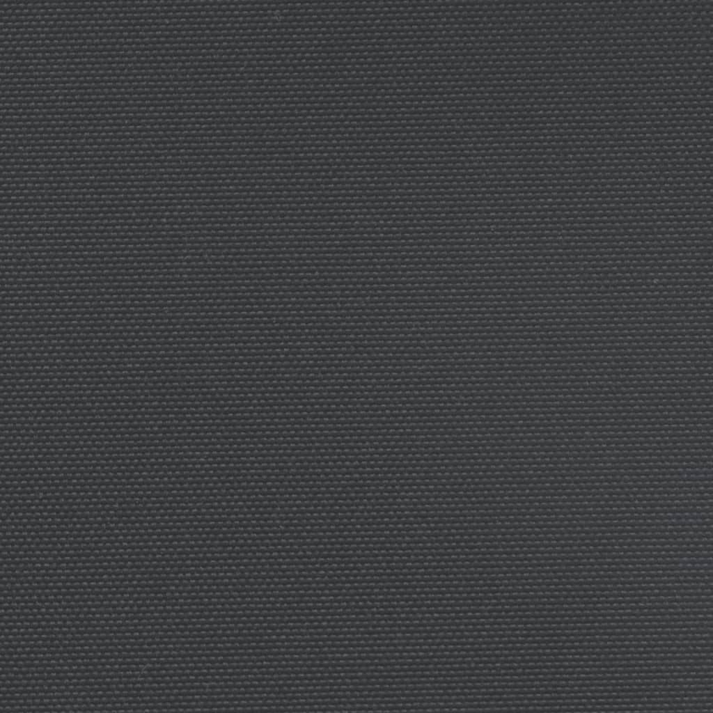 vidaXL Windscherm uittrekbaar 180x600 cm zwart