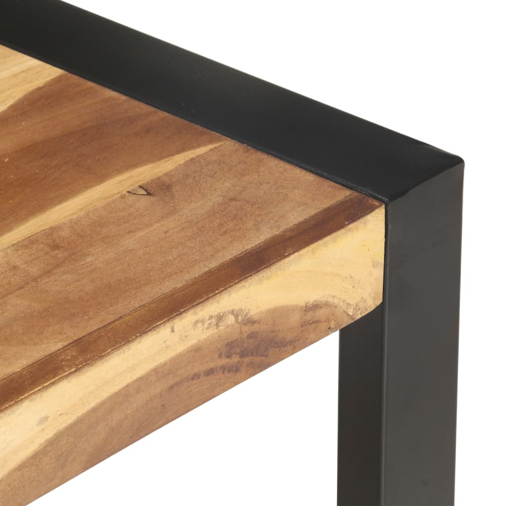 vidaXL Salontafel 110x60x40 cm massief hout