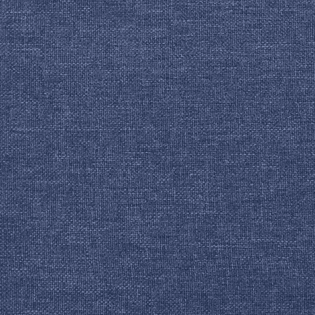 vidaXL Boxspring met matras stof blauw 100x200 cm