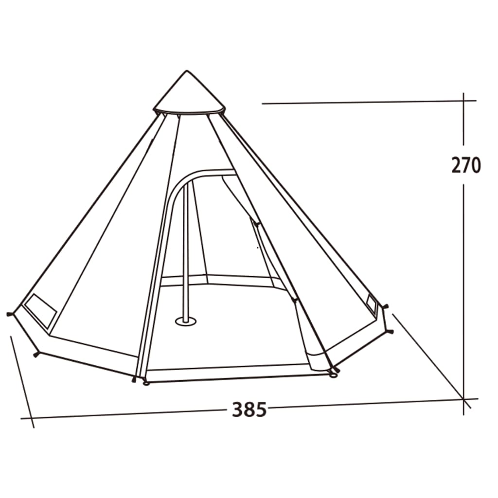 Easy Camp Tent Moonlight tipi 8-persoons
