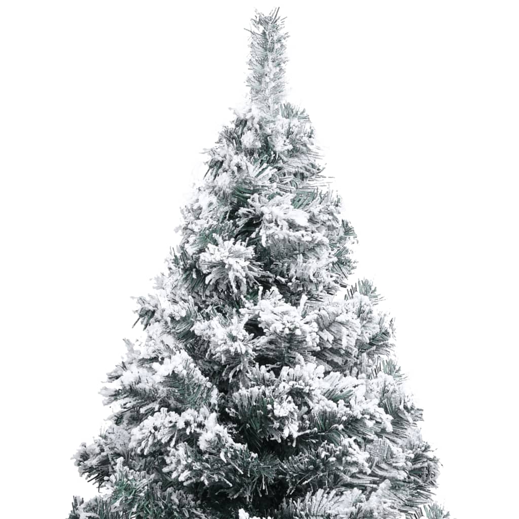 vidaXL Kunstkerstboom met verlichting en kerstballen 120 cm groen