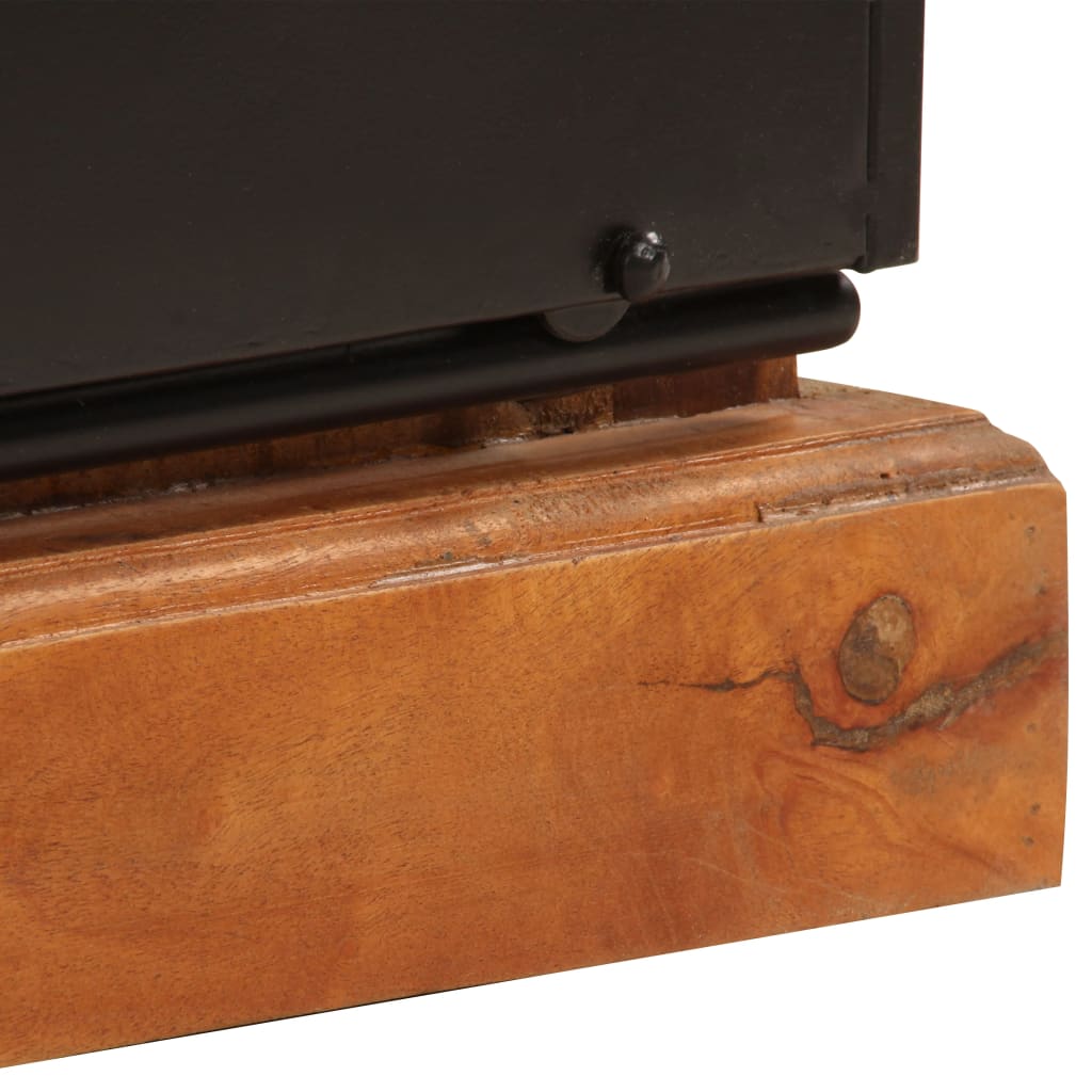 vidaXL Tv-meubel 110x30x45 cm massief gerecycled hout