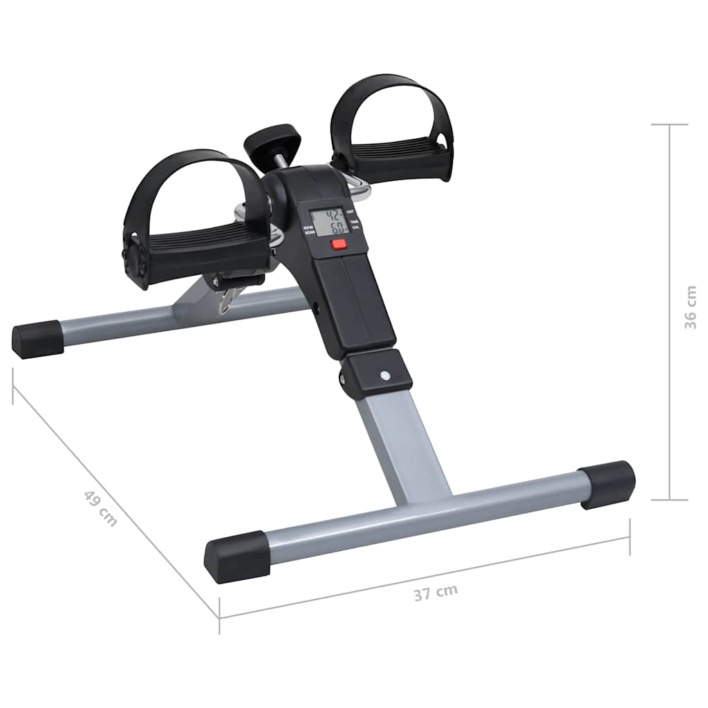 vidaXL Pedaaltrainer voor armen en benen met LCD-display