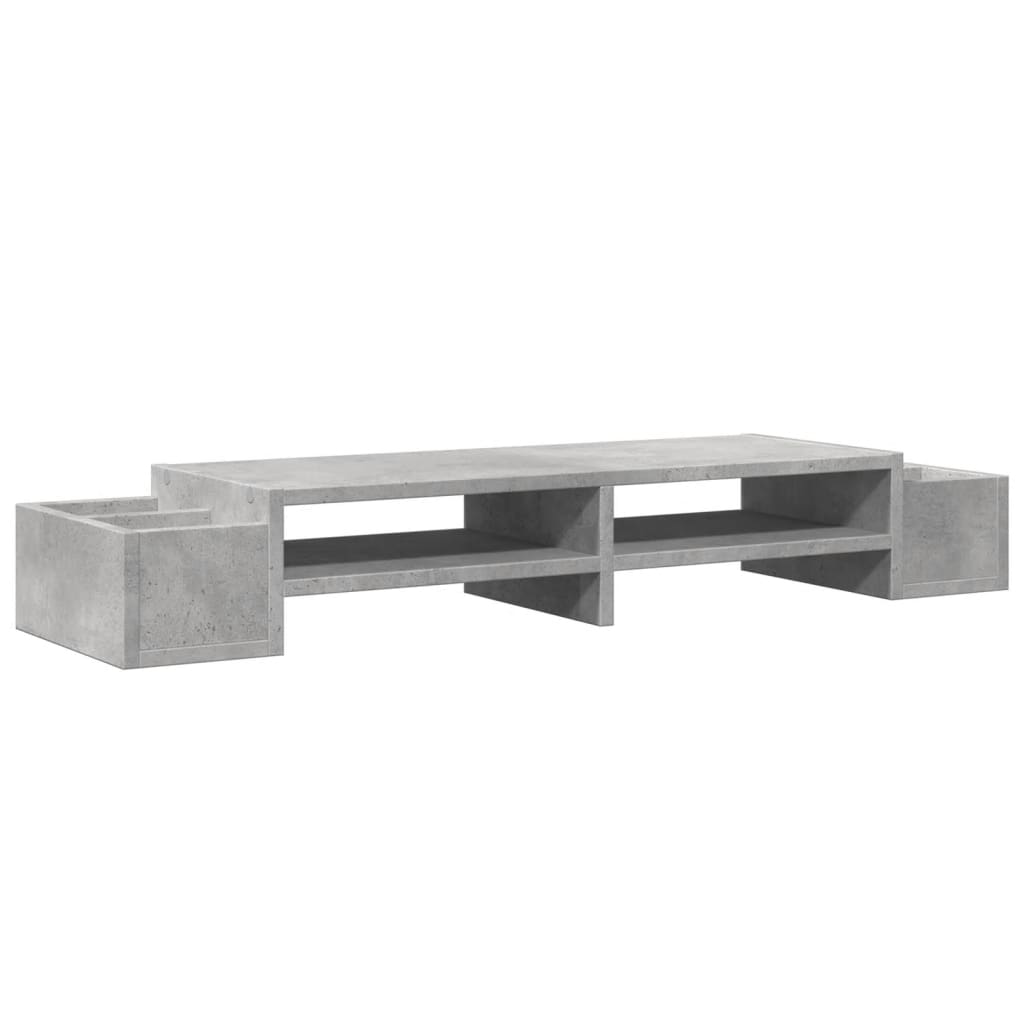 Monitorstandaard verhoger 100x27x15 cm donkergrijs | premiumXL Monitorstandaard verhoger 100x27x15 cm donkergrijs | premiumXL