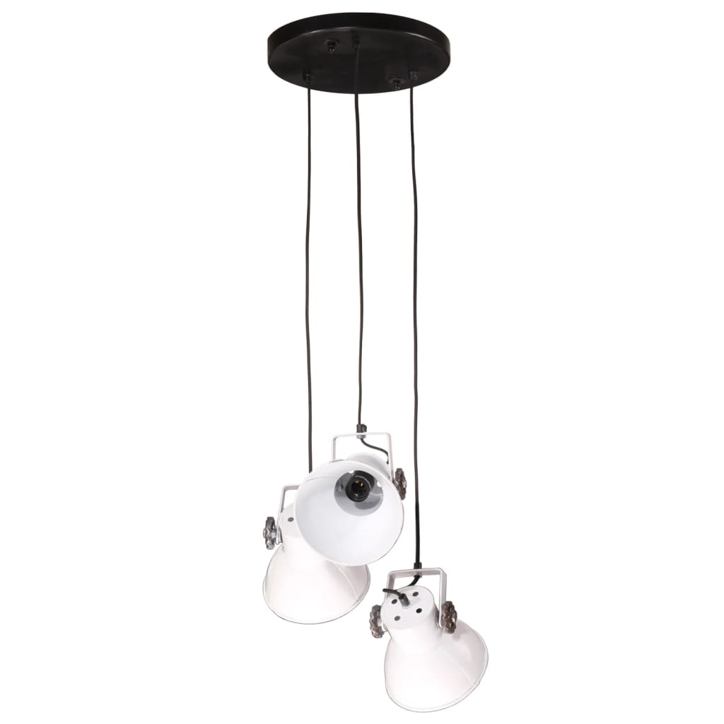 vidaXL Hanglamp 25 W E27 30x30x100 wit