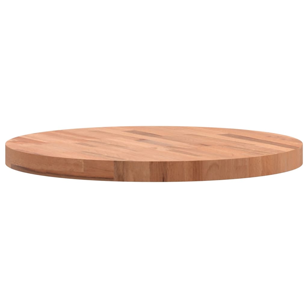 vidaXL Tafelblad rond Ø60x4 cm massief beukenhout