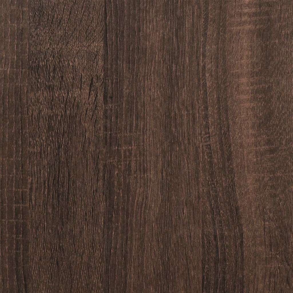 vidaXL Archiefkast 60x32x115 cm bewerkt hout bruin eikenkleur