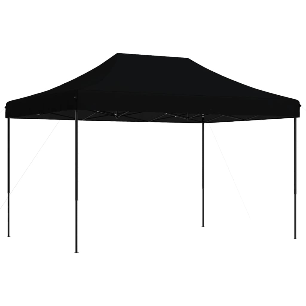 vidaXL Partytent inklapbaar pop-up 410x279x315 cm zwart