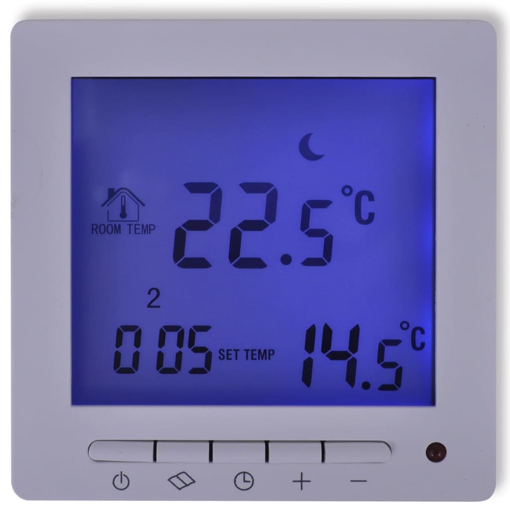 Progammeerbare Digitale thermostaat voor vloerverwarming met sensor