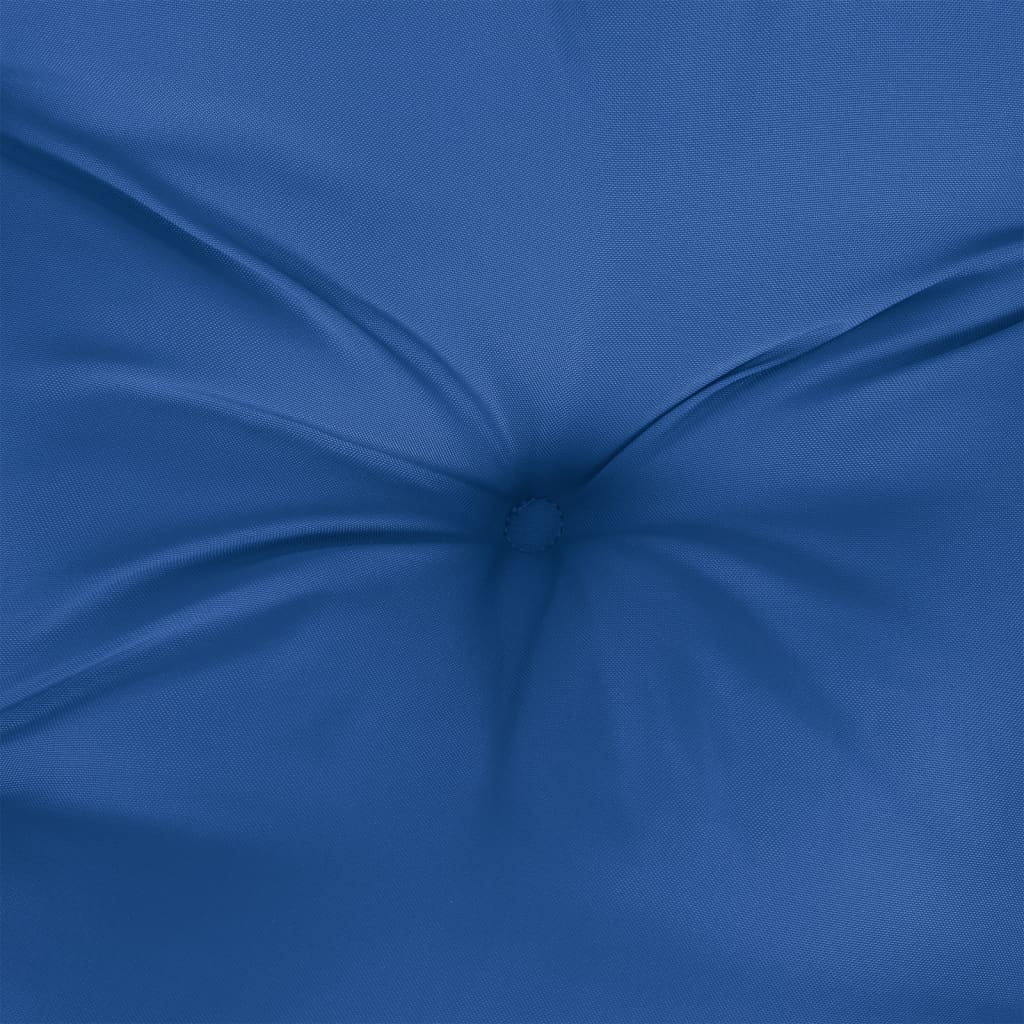 vidaXL Palletkussens 6 st 50x50x7 cm oxford stof blauw