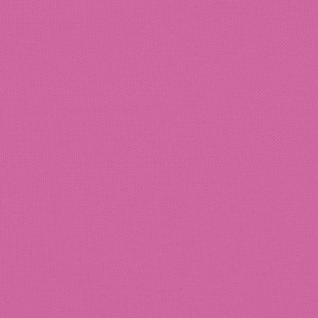 vidaXL Palletkussens 2 st stof roze