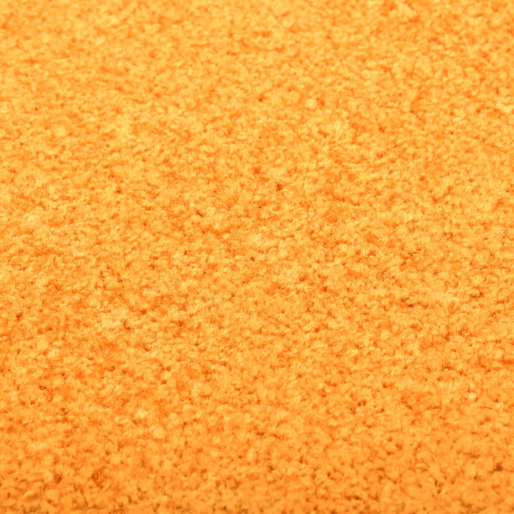 vidaXL Deurmat wasbaar 60x180 cm oranje