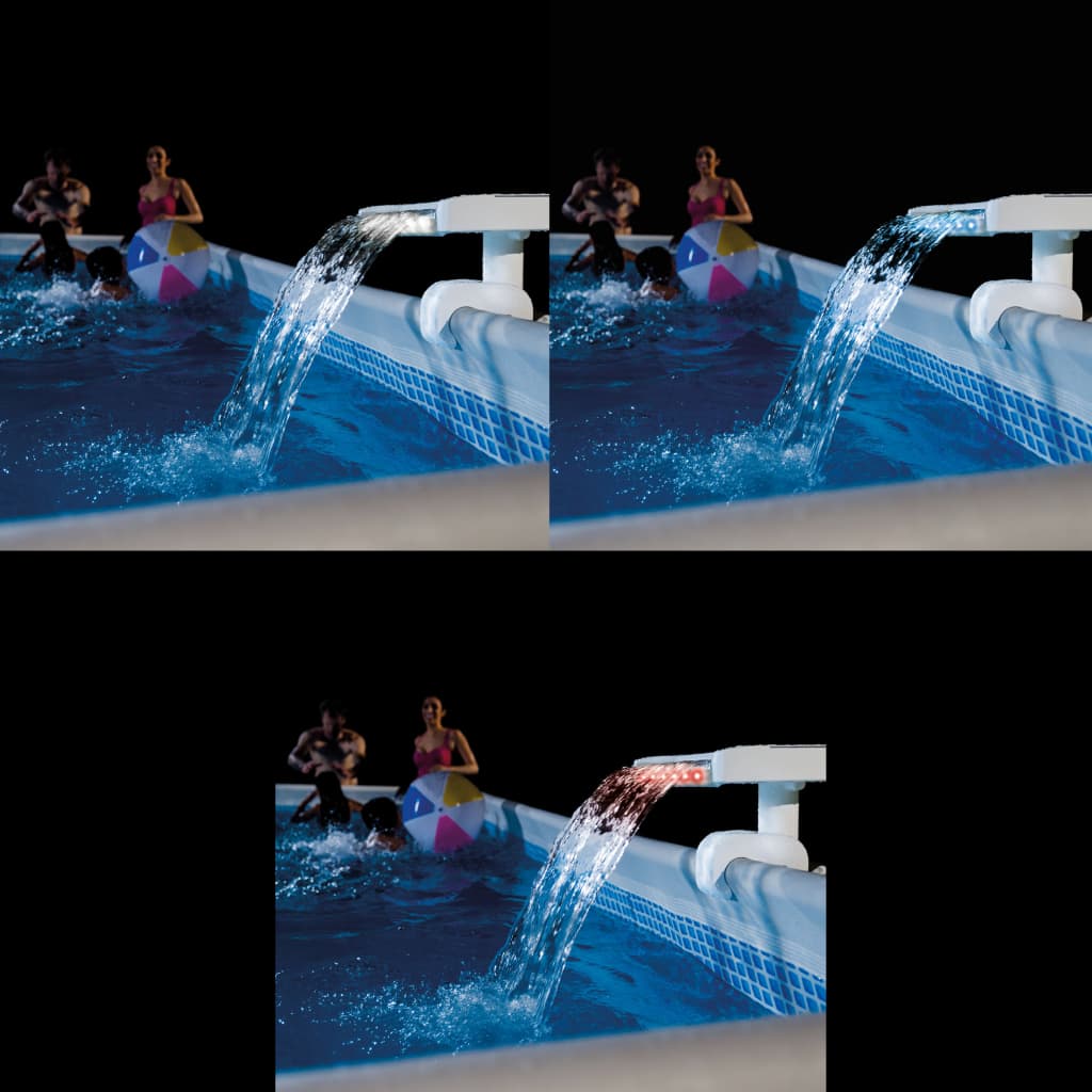 Intex Zwembad LED-waterval meerkleurig 28090