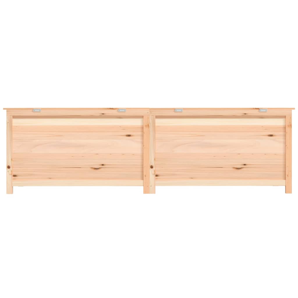 vidaXL Kussenbox 200x50x56 cm massief vurenhout