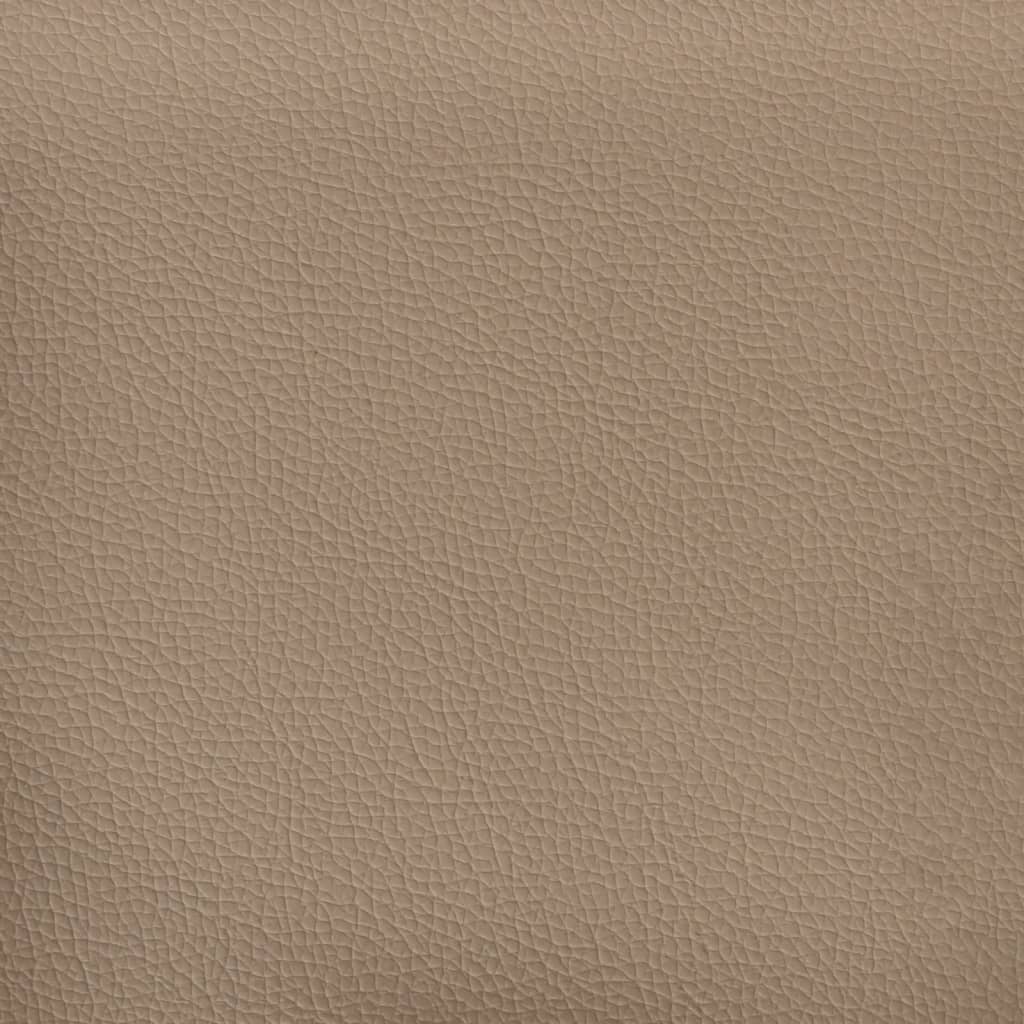 vidaXL Voetenbank 70x55x41 cm kunstleer grijs, voetenbankje, bankkruk, kruk, voetensteun, poef, zetel, woonkamerzetel, woonkamermeubel, voetenbankjes
