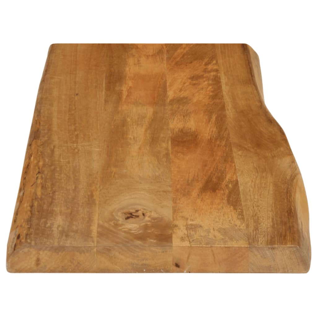 vidaXL Tafelblad met natuurlijke rand 80x40x3,8 cm massief mangohout