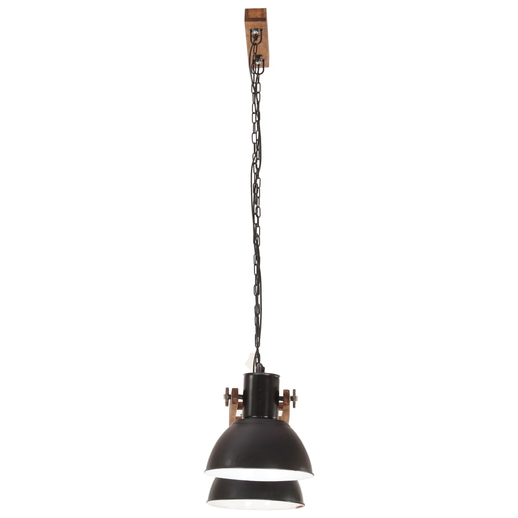 vidaXL Hanglamp industrieel 25 W E27 109 cm zwart