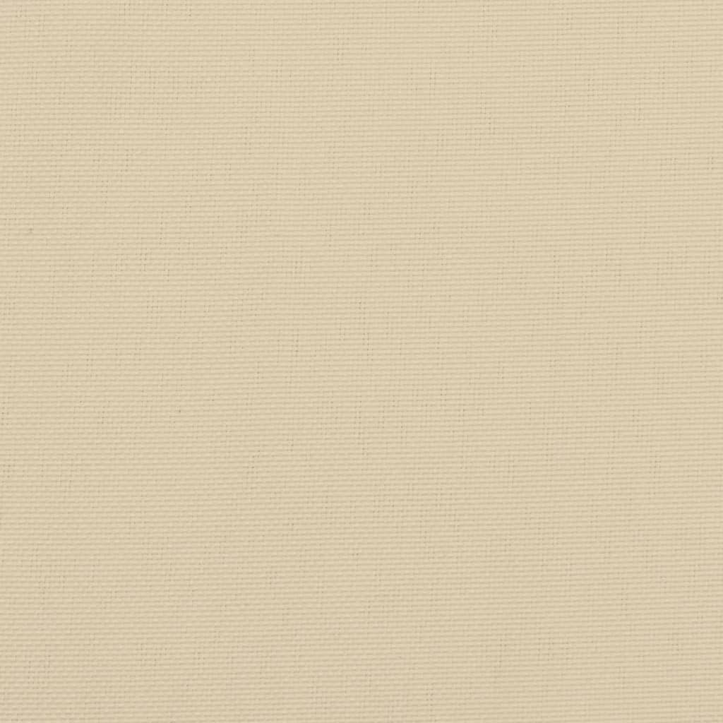 vidaXL Palletkussens 3 st oxford stof beige