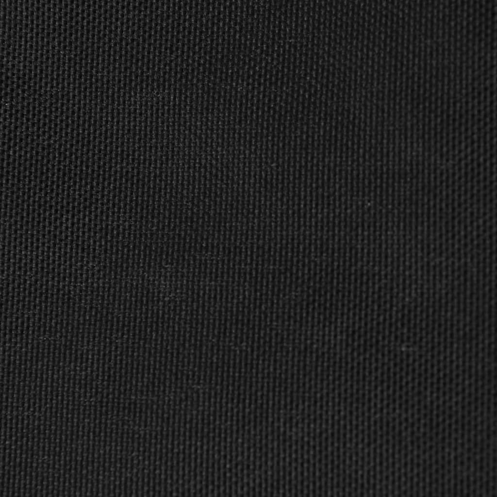 vidaXL Zonnescherm driehoekig 5x6x6 m oxford stof zwart