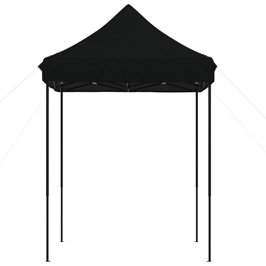 vidaXL Partytent inklapbaar pop-up 200x200x306 cm zwart