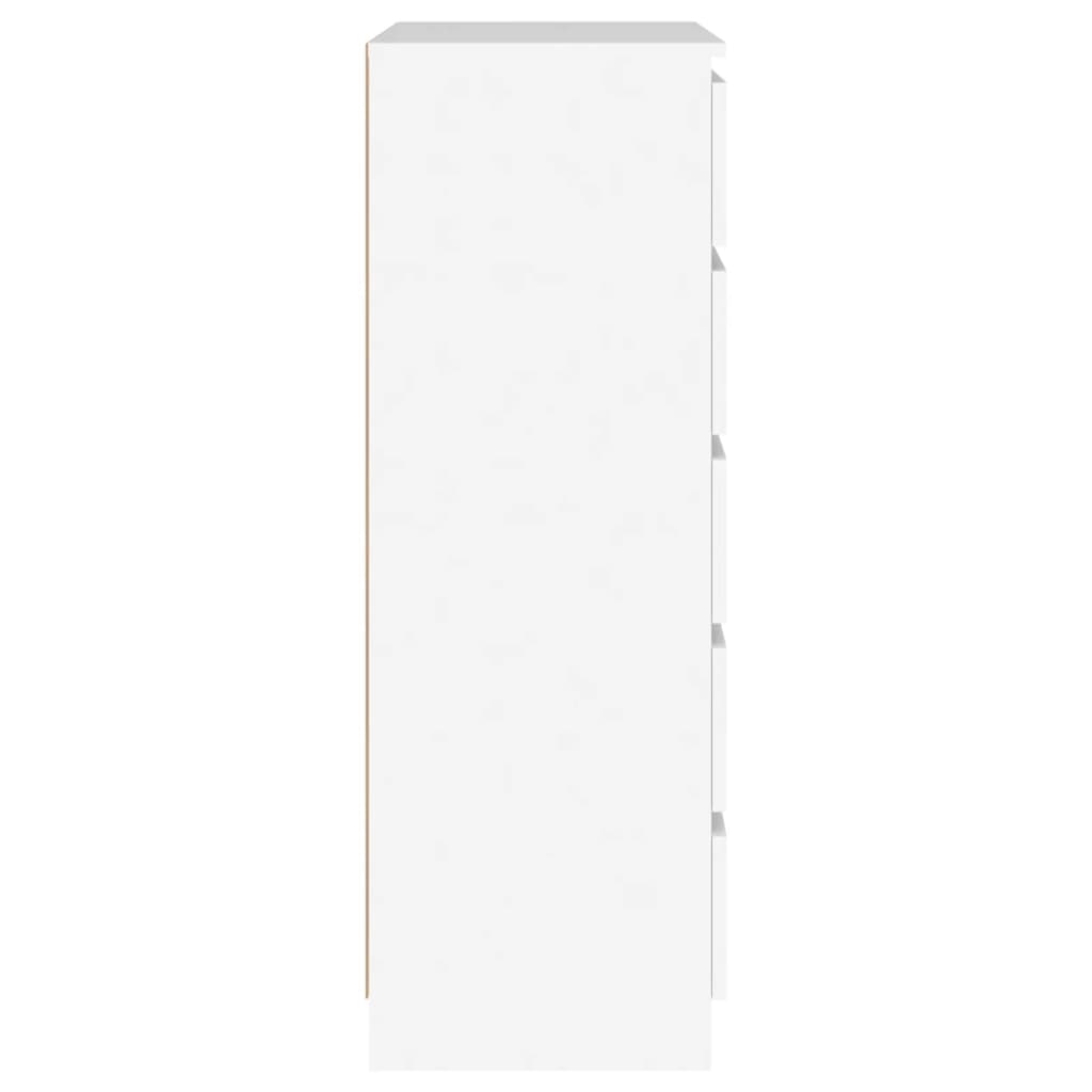 Armoire de bureau vidaXL Ladekast 40x50x76 cm bewerkt hout zwart801806