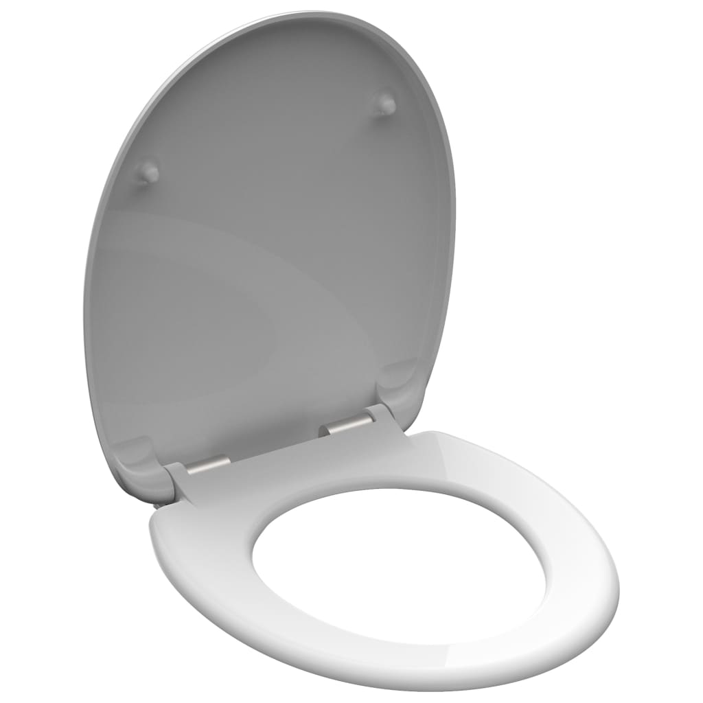 SCHÜTTE Toiletbril met soft-close WHITE duroplast