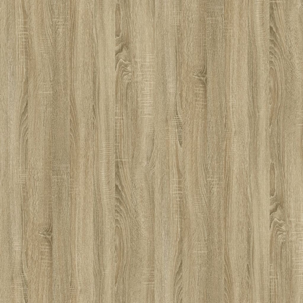 vidaXL Salontafel 100x50x35 cm bewerkt hout sonoma eikenkleurig