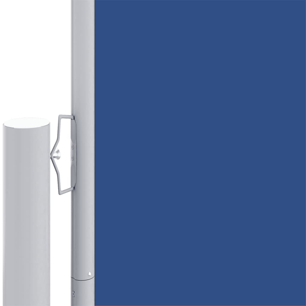 vidaXL Windscherm uittrekbaar 220x600 cm blauw