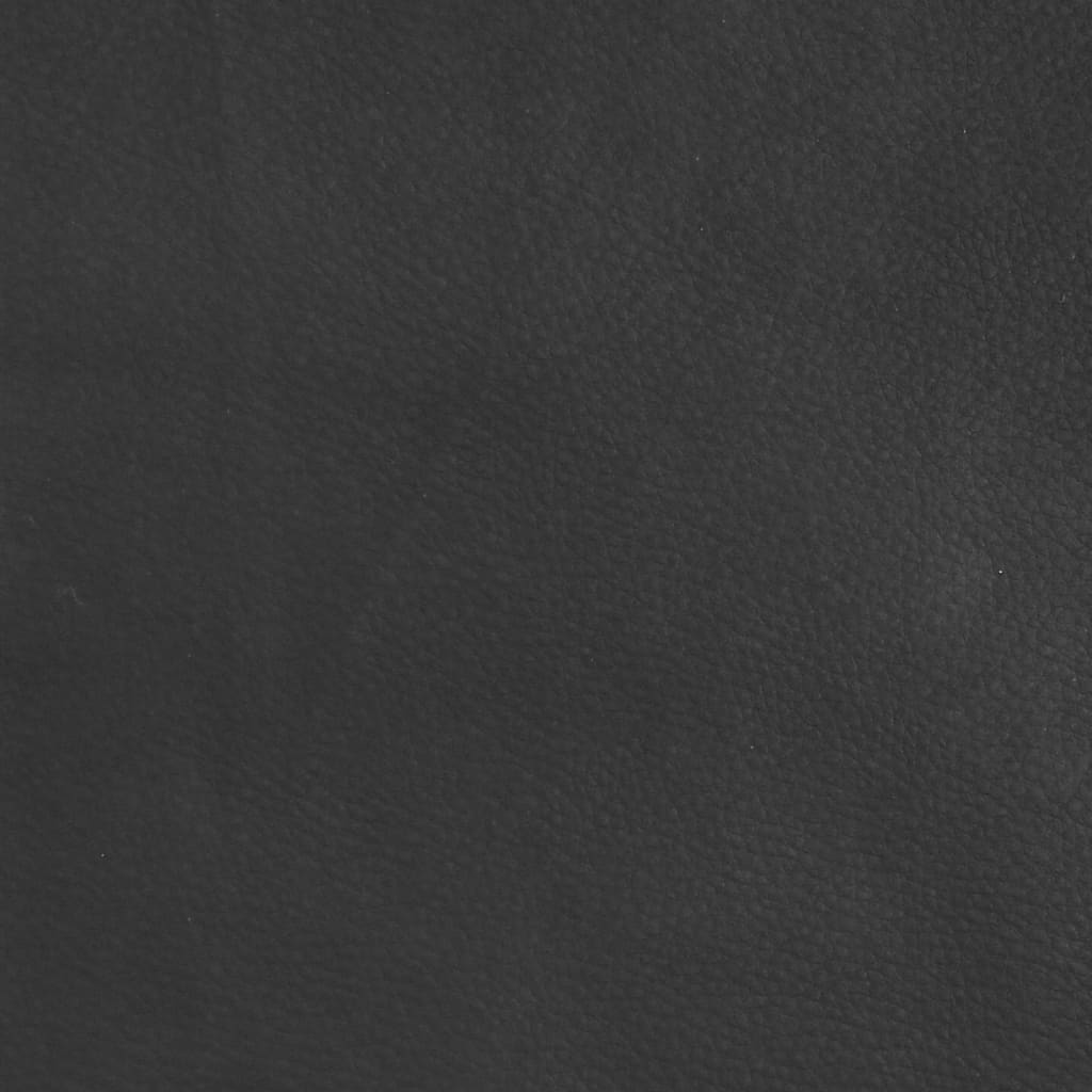 vidaXL Fauteuil 61x78x80 cm kunstleer zwart