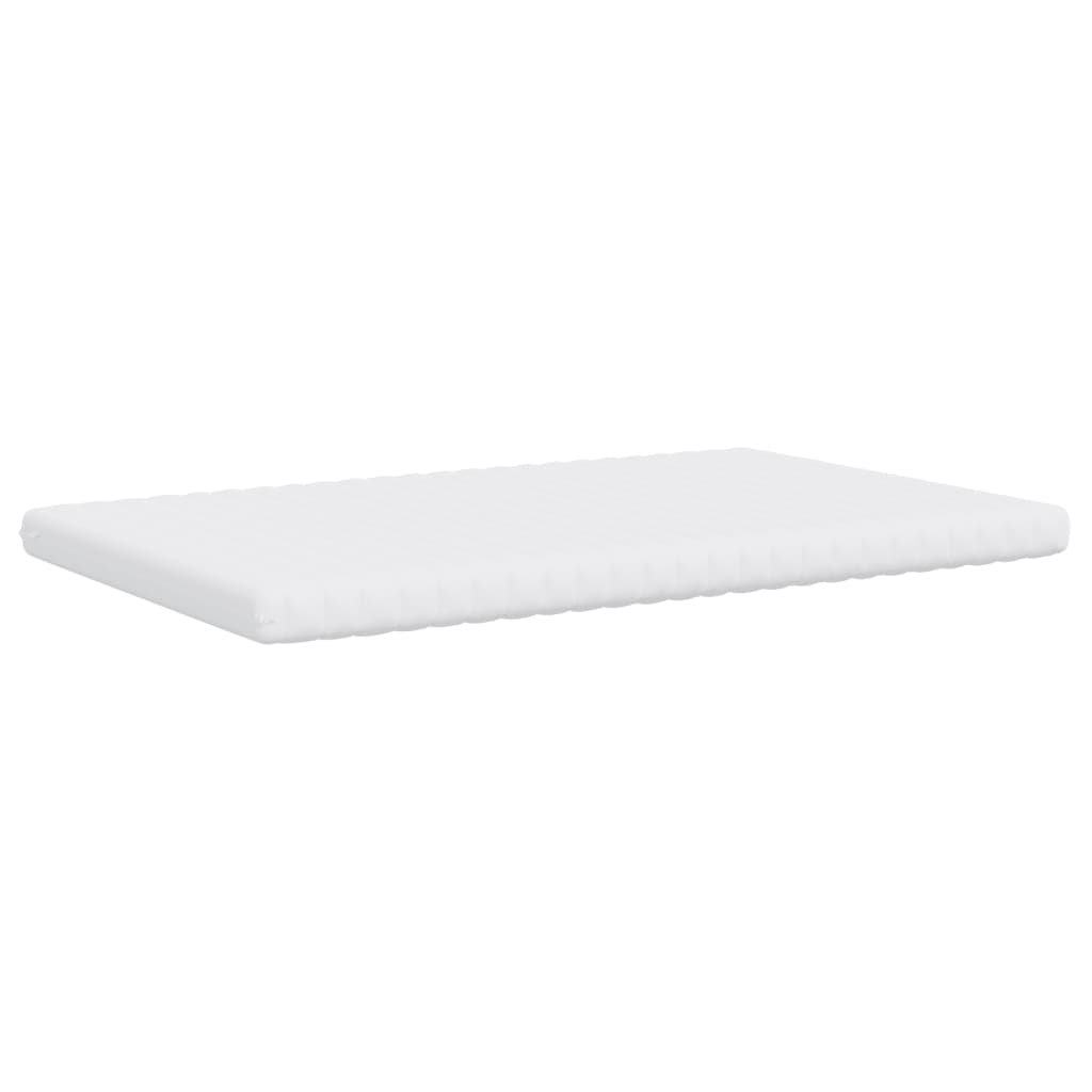 vidaXL Schuimmatras 7 zones hardheid 20 ILD 140x190 cm wit