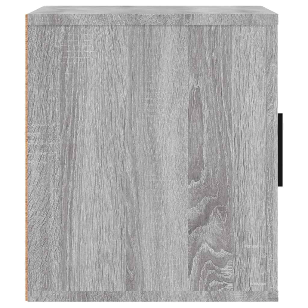 vidaXL Tv-meubel 100x35x40 cm bewerkt hout grijs sonoma eikenkleurig