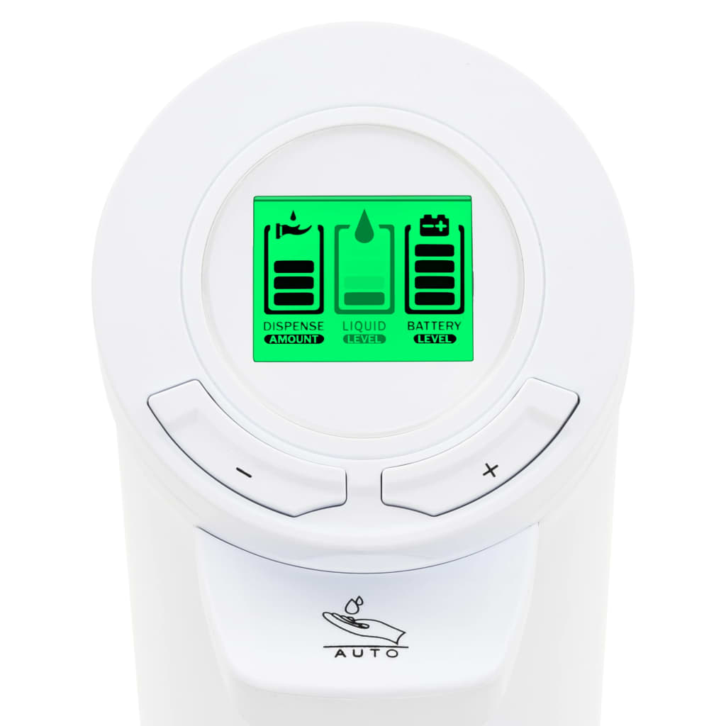 vidaXL Automatische zeepdispenser infraroodsensor LCD 250 ml