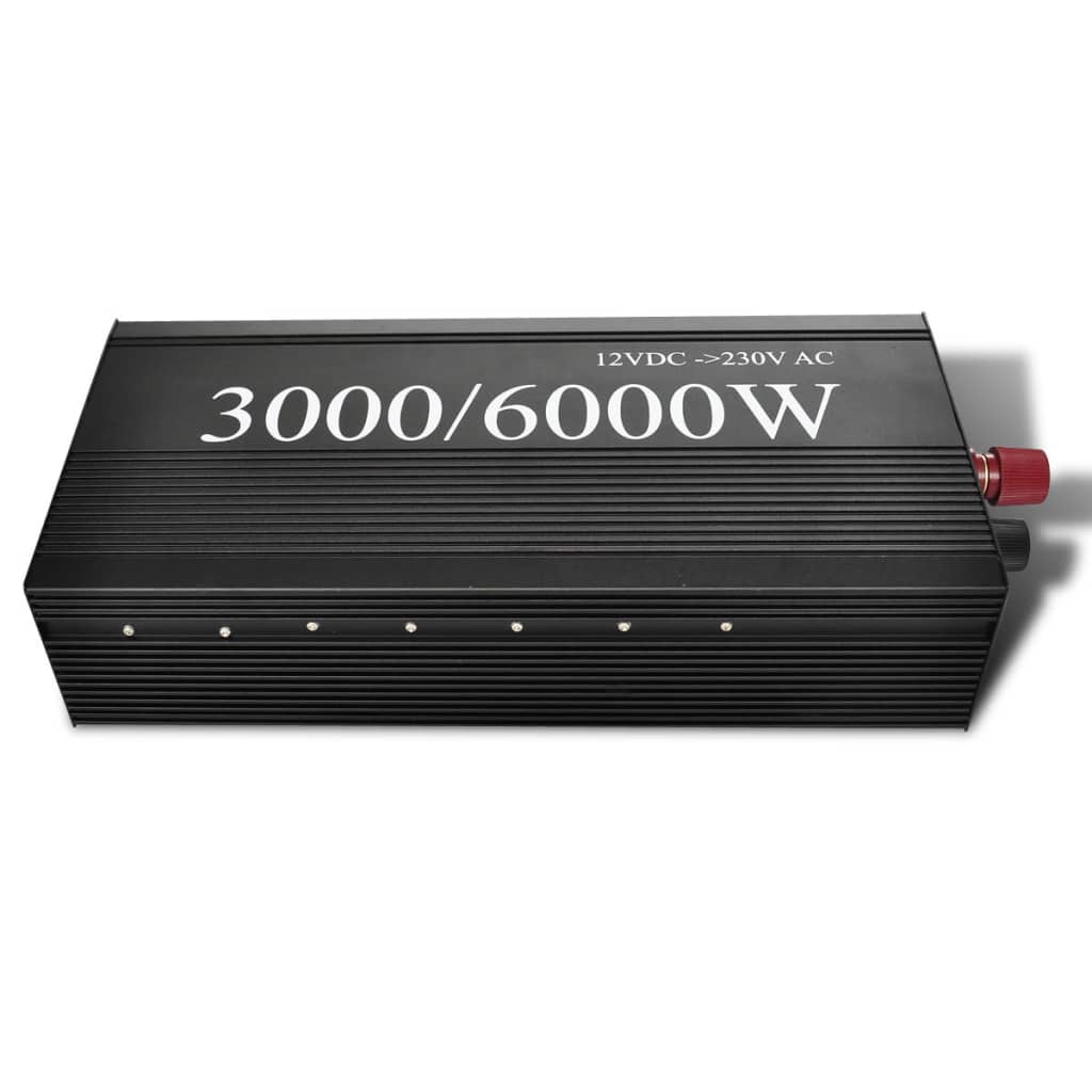 Converter 3000-6000 Watt zwart