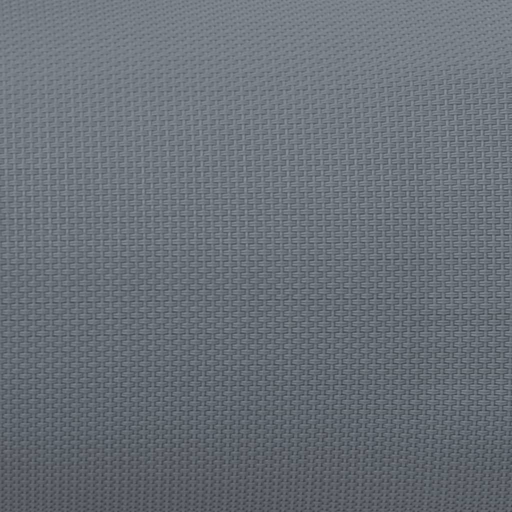 vidaXL Hoofdsteun voor ligstoel 40x7,5x15 cm textileen grijs