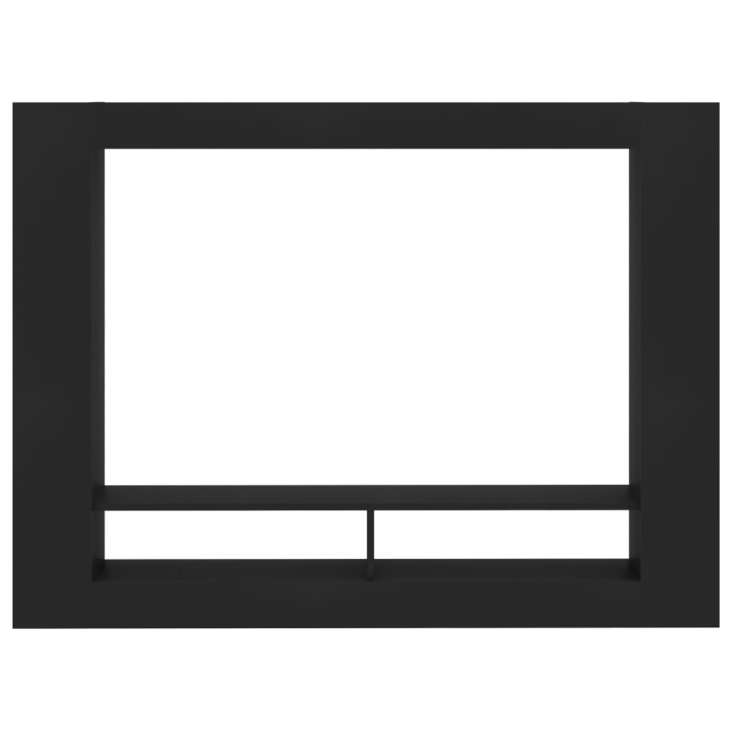 vidaXL Tv-meubel 152x22x113 cm spaanplaat zwart