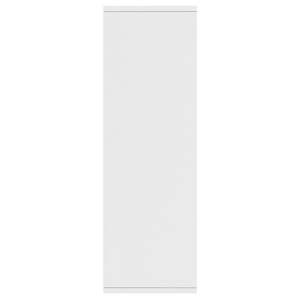 vidaXL Boekenkast/dressoir 50x25x80 cm spaanplaat wit