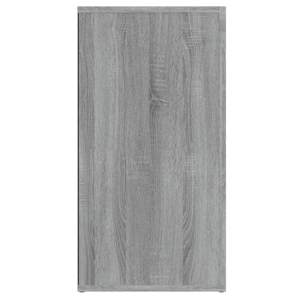vidaXL Dressoir 120x36x69 cm bewerkt hout grijs sonoma eikenkleurig