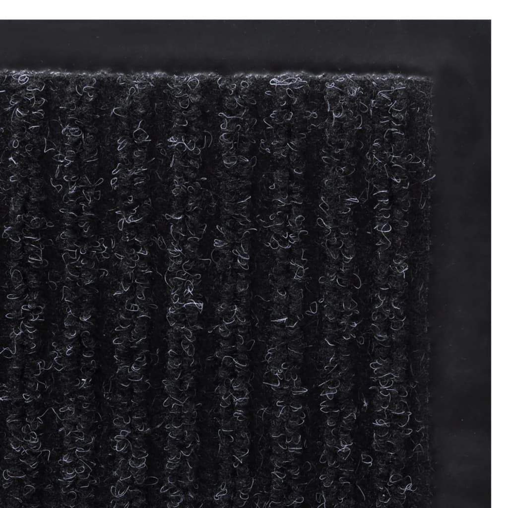 Deurmat PVC 150 x 90 cm (zwart)