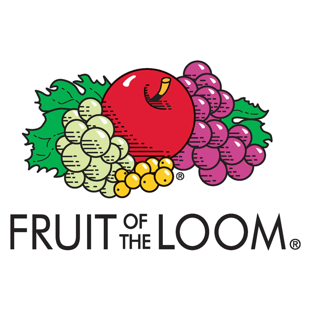 Fruit of the Loom T-shirts Original 5 st 3XL katoen bordeauxrood